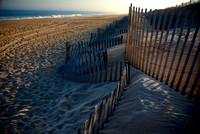Beach fence at Two Mile Hollow