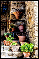 Clay pots, San Gimignano