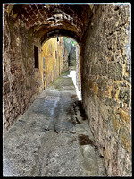 Beneath Castello di Verrazzano