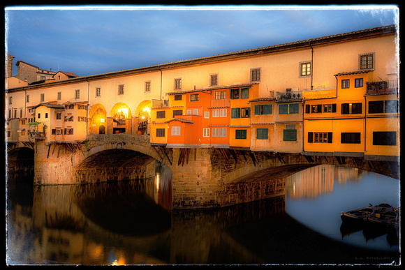 Dawn on Ponte Vecchio
