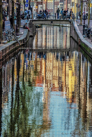 Canal side, Amsterdam