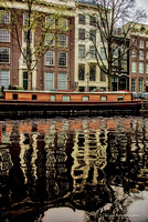Canal houseboat, Amsterdam