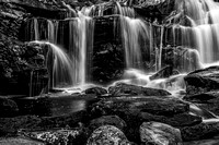 Chapman Falls monochrome